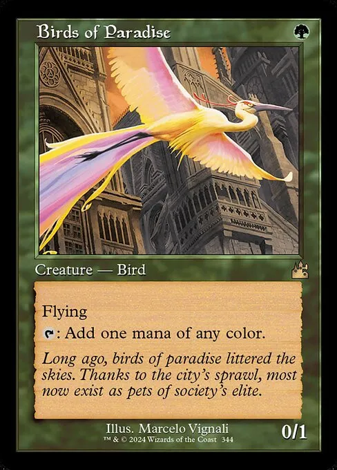 Birds of Paradise - Foil