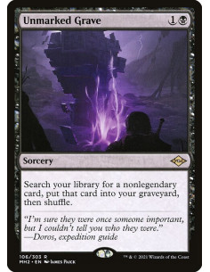 Unmarked Grave - Foil
