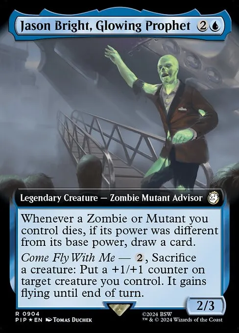 Jason Bright, Glowing Prophet - Foil