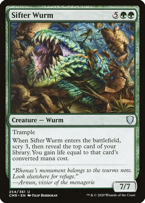 Sifter Wurm - Foil