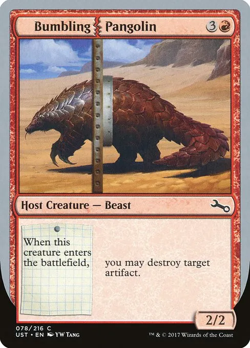 Bumbling Pangolin - Foil