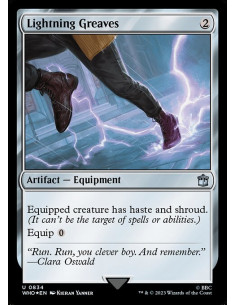 Lightning Greaves - Foil
