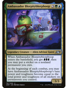 Ambassador Blorpityblorpboop - Foil