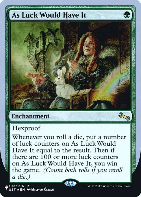 As Luck Would Have It - Foil