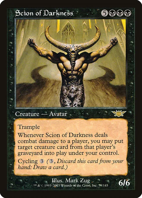 Scion of Darkness - Foil
