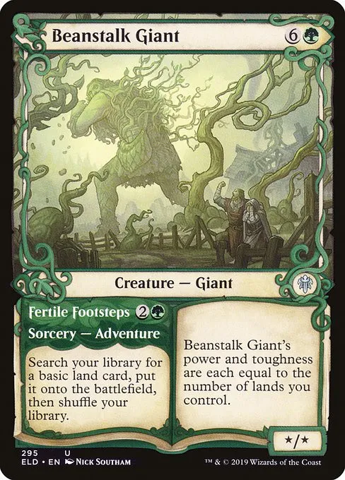 Beanstalk Giant // Fertile Footsteps - Foil