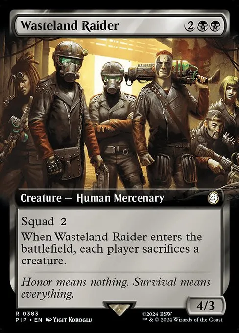 Wasteland Raider - Foil