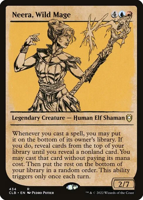Neera, Wild Mage - Foil