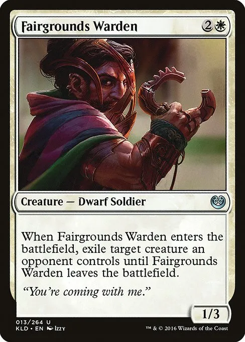 Fairgrounds Warden - Foil