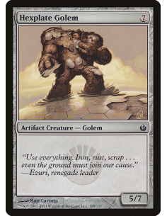 Hexplate Golem - Foil
