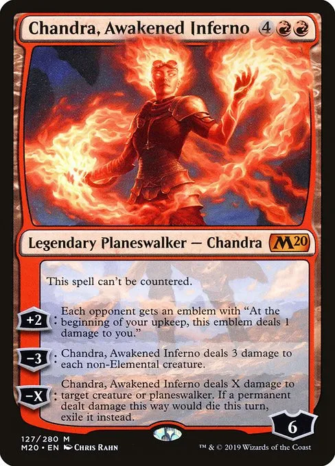 Chandra, Awakened Inferno - Foil