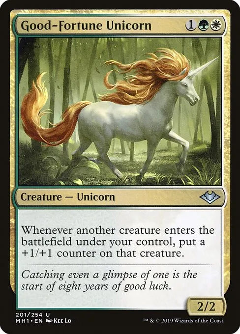 Good-Fortune Unicorn - Foil