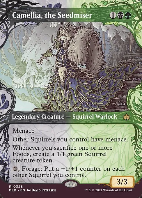 Camellia, the Seedmiser - Foil