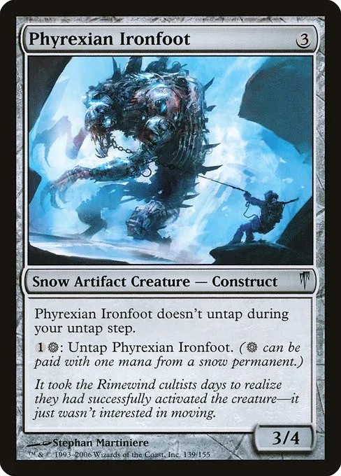 Phyrexian Ironfoot - Foil