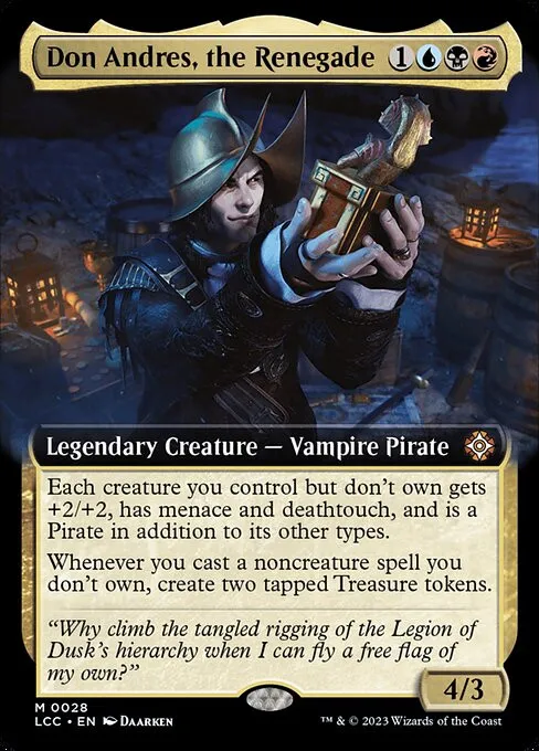 Don Andres, the Renegade - Foil