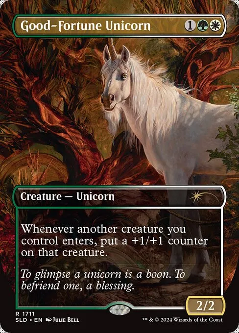 Good-Fortune Unicorn - Foil