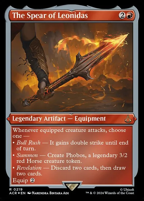 The Spear of Leonidas - Foil