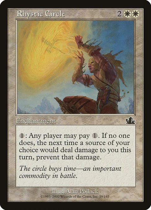 Rhystic Circle - Foil