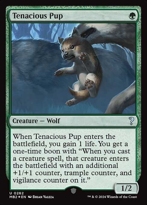 Tenacious Pup - Foil
