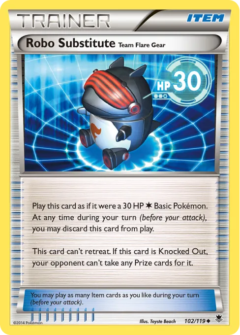 Robo Substitute Team Flare Gear