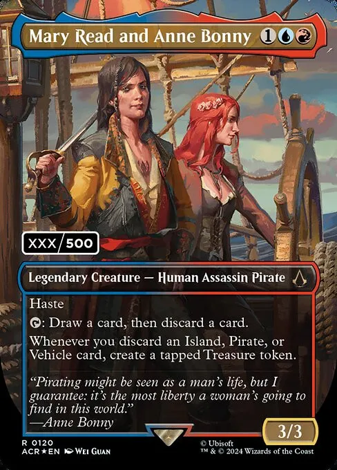 Mary Read and Anne Bonny - Foil