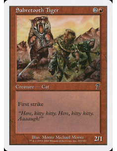 Sabretooth Tiger