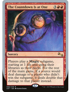 The Countdown Is at One