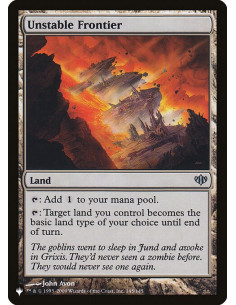 Unstable Frontier
