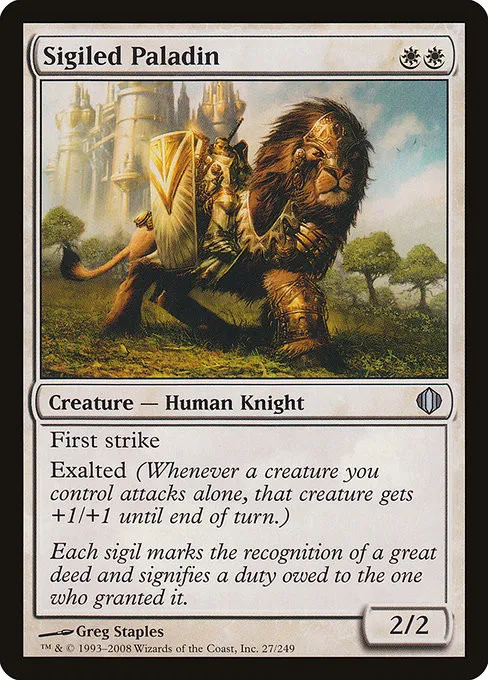 Sigiled Paladin - Foil