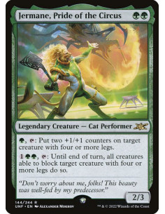 Jermane, Pride of the Circus