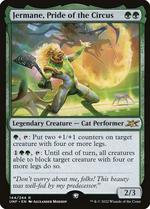 Jermane, Pride of the Circus - Foil
