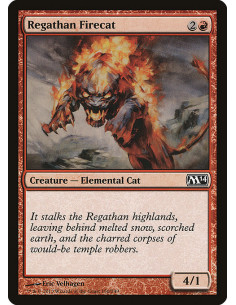 Regathan Firecat - Foil