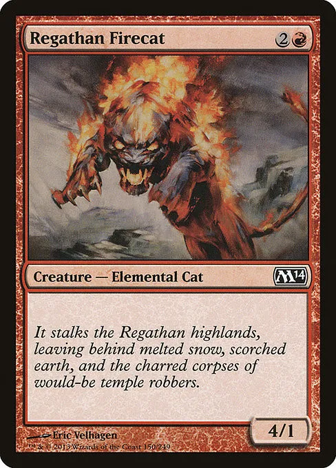 Regathan Firecat - Foil