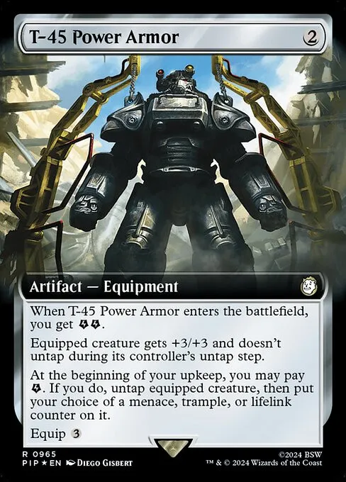 T-45 Power Armor - Foil