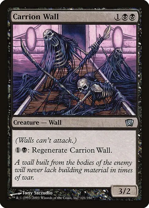 Carrion Wall - Foil
