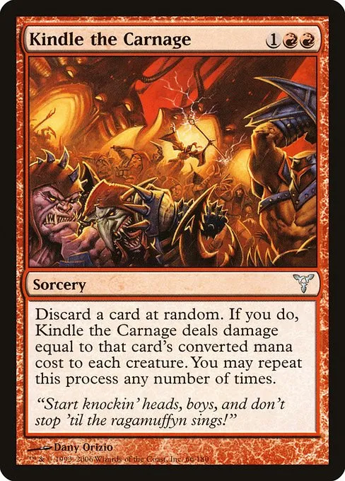 Kindle the Carnage - Foil