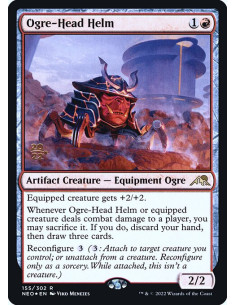 Ogre-Head Helm - Foil