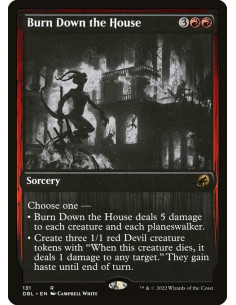Burn Down the House - Foil