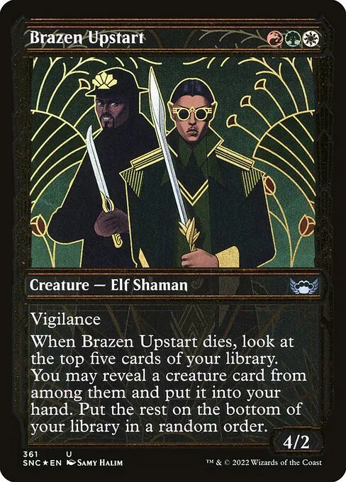 Brazen Upstart - Foil
