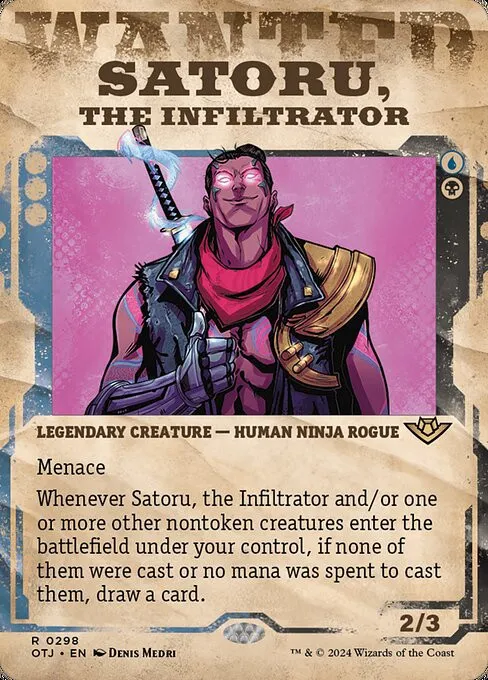 Satoru, the Infiltrator - Foil