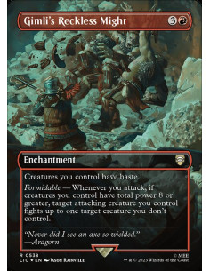 Gimli's Reckless Might - Foil