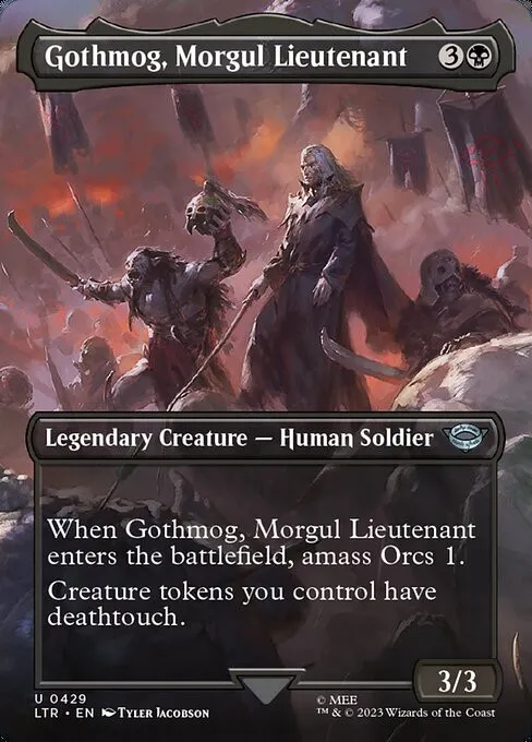 Gothmog, Morgul Lieutenant - Foil