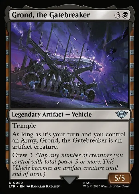 Grond, the Gatebreaker - Foil