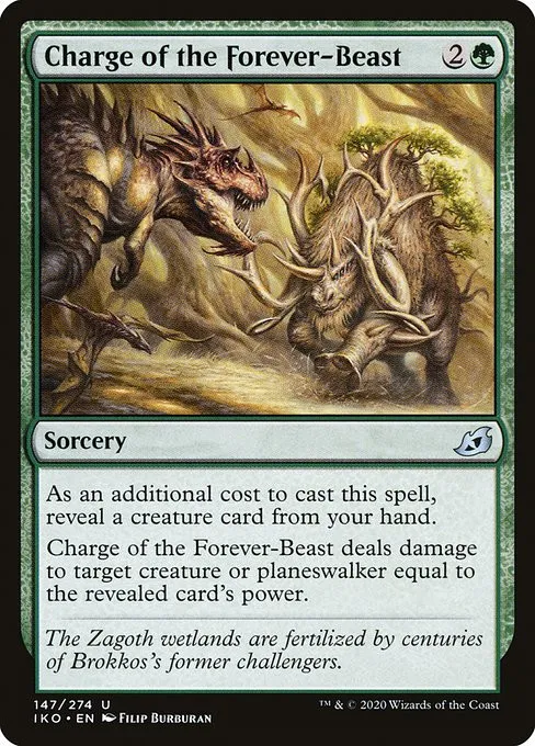 Charge of the Forever-Beast - Foil