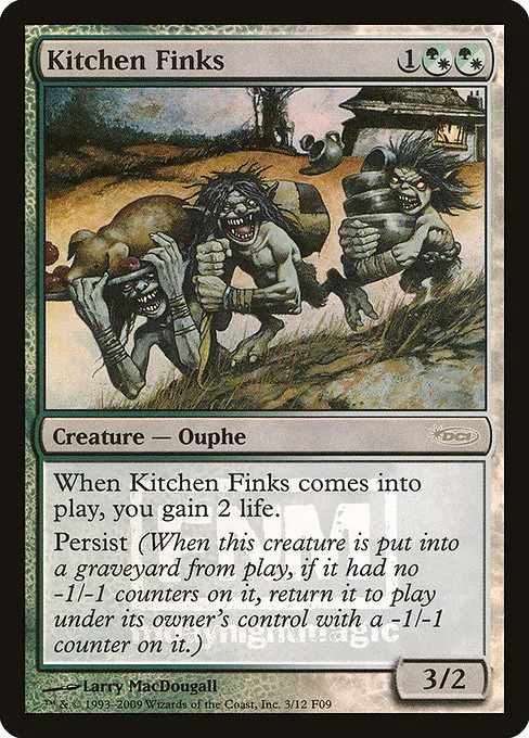 Kitchen Finks - Foil