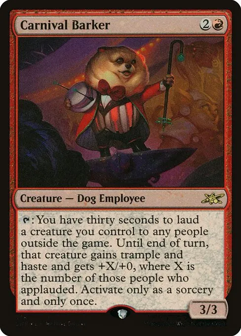 Carnival Barker - Foil