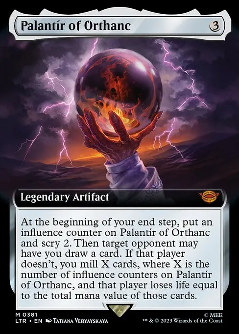 Palantír of Orthanc - Foil