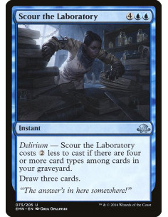 Scour the Laboratory