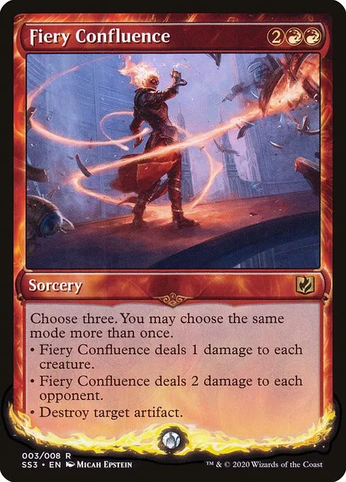 Fiery Confluence - Foil