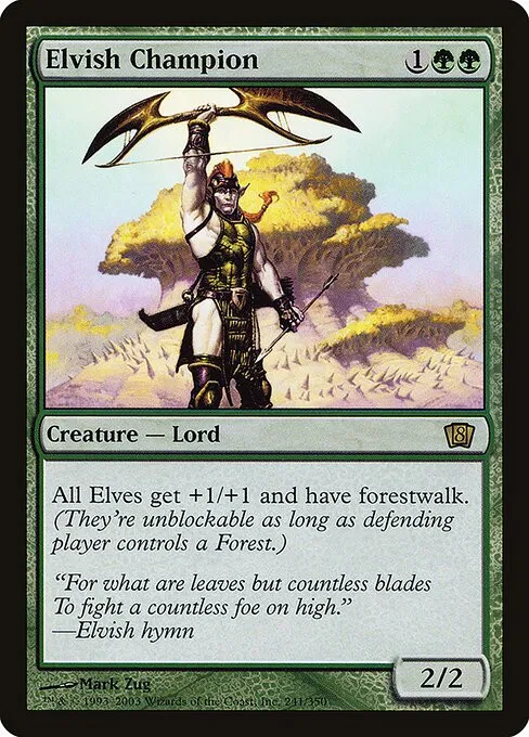 Elvish Champion - Foil